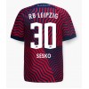 RB Leipzig Benjamin Sesko #30 Bortedrakt 2023-24 Kortermet